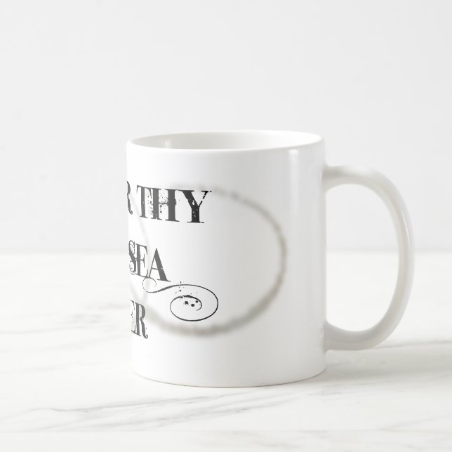 Mug Honorez Thy plongeur de mer profonde (Droite)