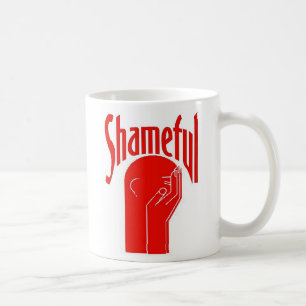 Mug Honte grande chemise graphique