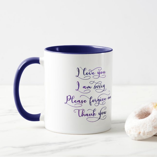 Mug Ho'oponopono (Avec donut)