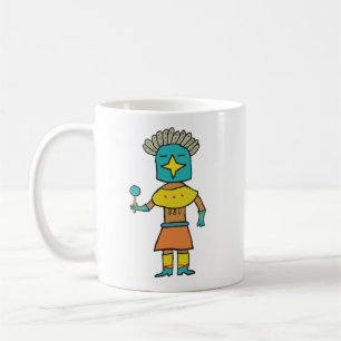 Mug Hopi Doll Blue Star Kachina