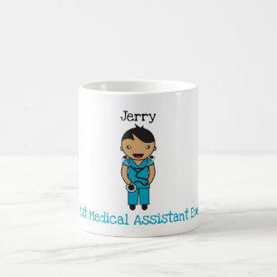 Mug Hôpital Personnalisé Chibi / Merci de travailleur