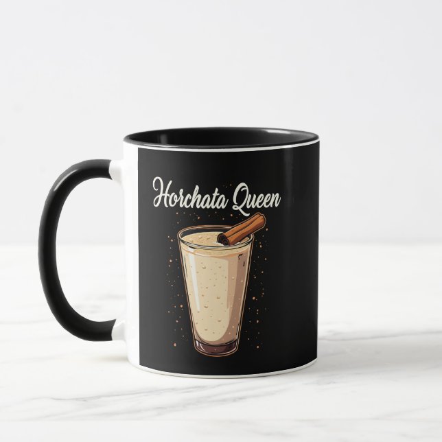Mug Horchata Queen Mexicaine Espagnol Boisson (Gauche)