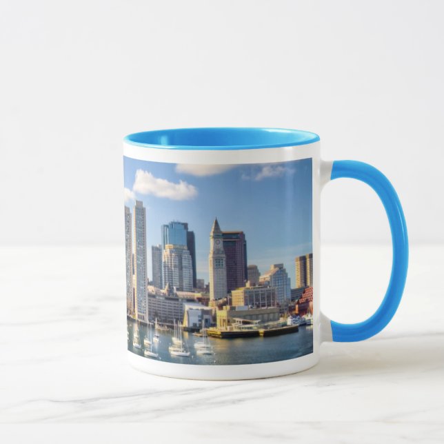 Mug Horizon de Boston de bord de mer (Droite)