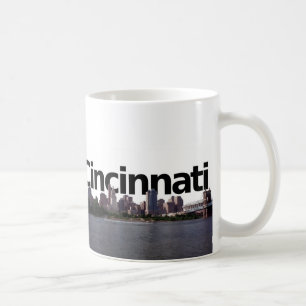 Mug Horizon de Cincinnati avec Cincinnati dans l'abov