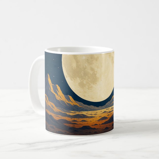 Mug Horizon de Lune (Devant gauche)