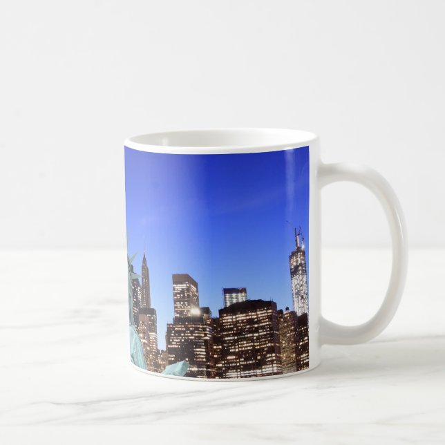Mug Horizon de Manhattan et la statue de la liberté (Droite)