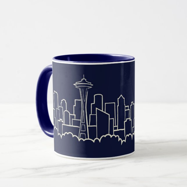 Mug Horizon de Seattle (Devant gauche)