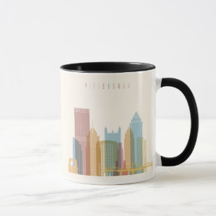 Mug Horizon de ville de Pittsburgh, Pennsylvanie