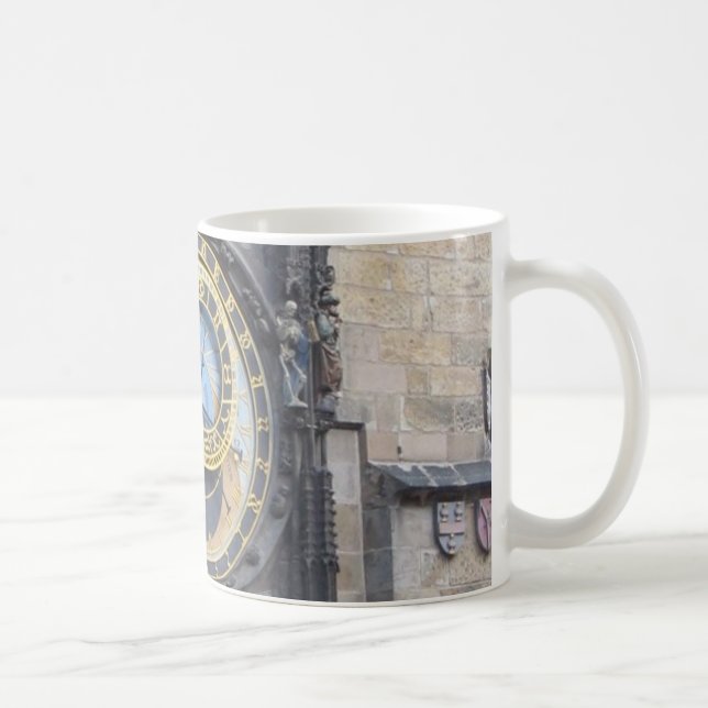 Mug Horloge astronomique de Prague dans la vieille (Droite)