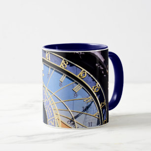 Mug Horloge Astronomique de Prague & Skeleton /Czechia