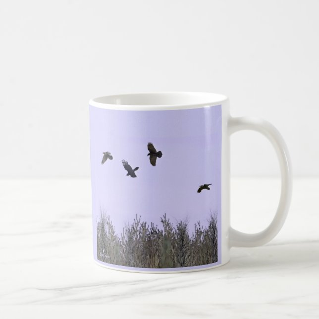 Mug Horloge des ravens (Droite)