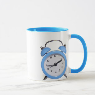 Mug horloge-matin d'alarme