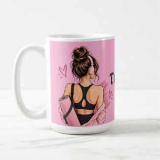 Mug Horloge murale Discipline aujourd'hui Liberté dema