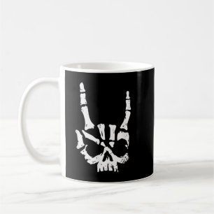 Mug Horn Hand Heavy Metal Hard Rock Music