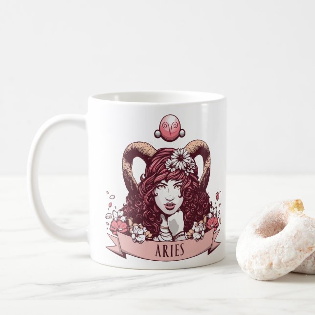 Mug Horoscope - BÉLIER (Avec donut)