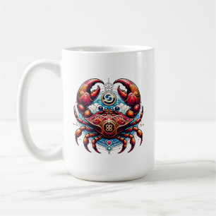 Mug Horoscope signe astrologique du cancer le crabe