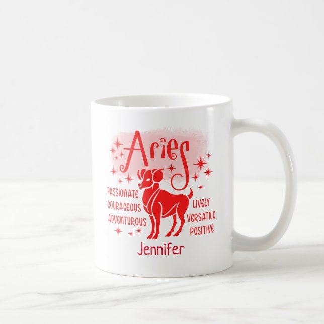 Mug Horoscope Zodiac Aries (Droite)