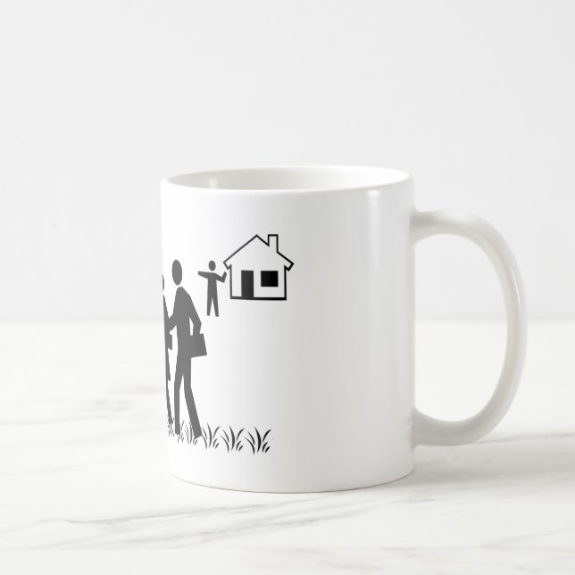Mug Hors de ma pelouse (Droite)