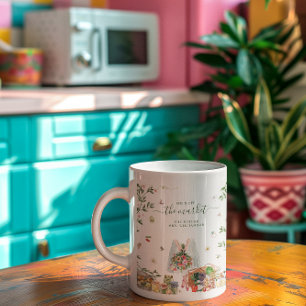 Mug Hors Du Marché   Mariée Monogramme Futur Mme.