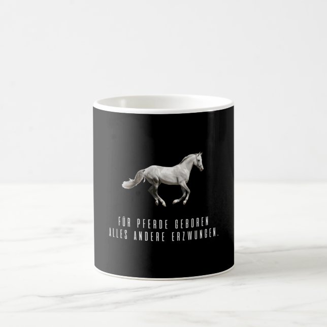 Mug Horse Horse Love Heart Heartbeat équitation (Centre)