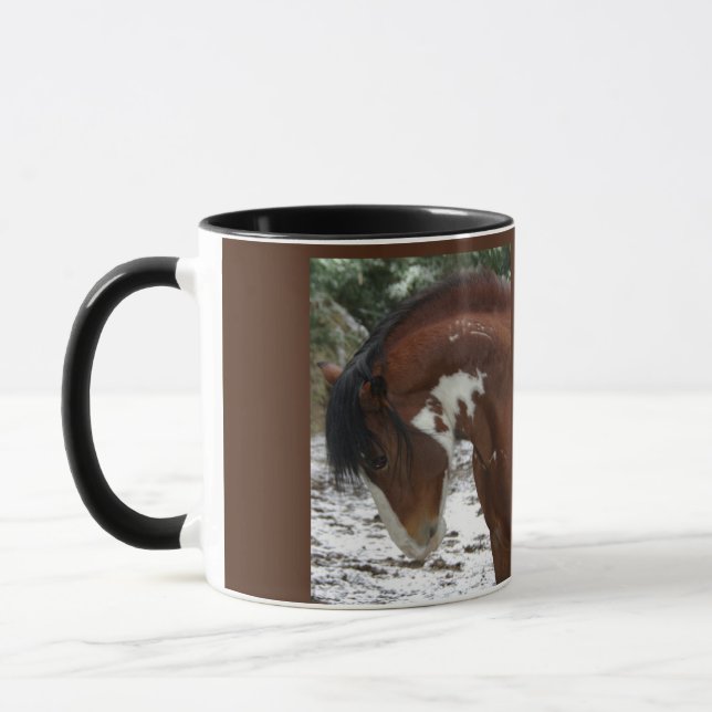 Mug Horse Portrait with Name (Gauche)