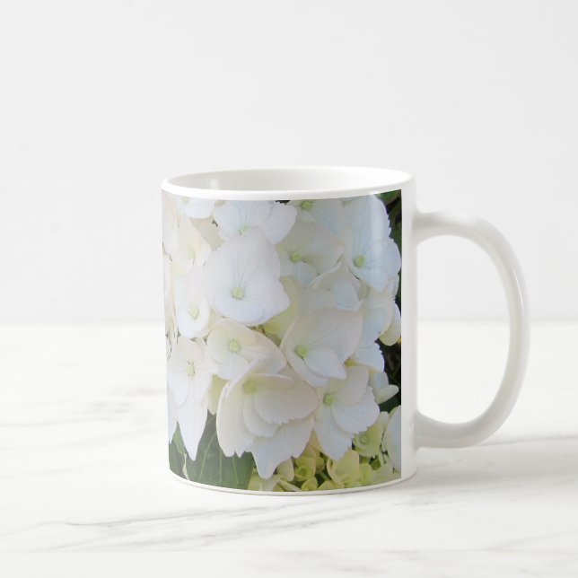 Mug Hortensias blancs (Droite)