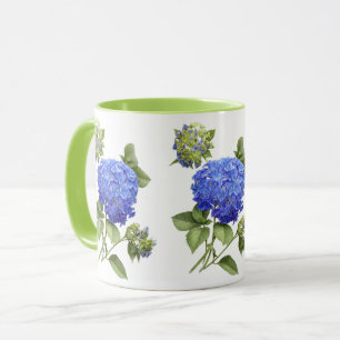 Mug Hortensias bleus