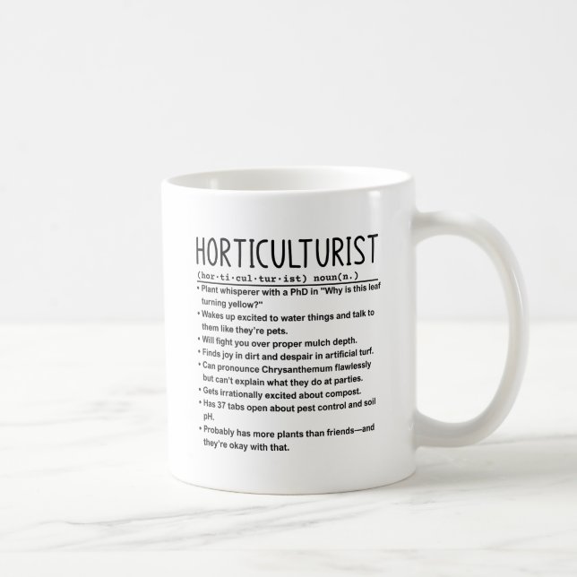 Mug Horticulteur (Droite)