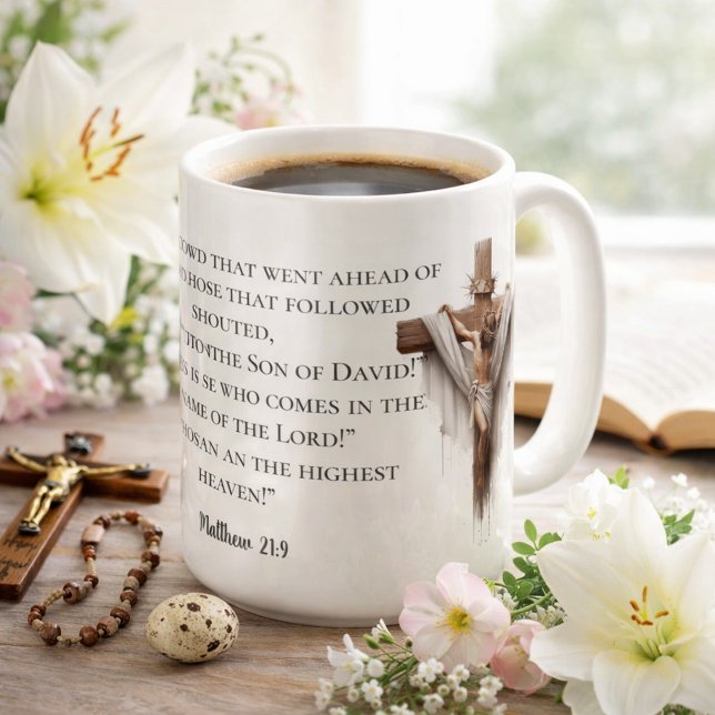 Mug Hosanna au plus haut (Créateur téléchargé)