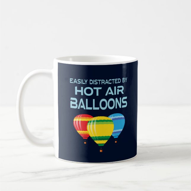 Mug Hot Air Balloons Funny Ballooning (Gauche)