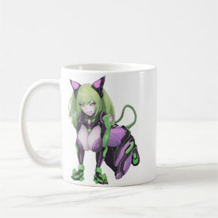 Mug Hot Anime Catgirl