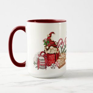 Mug Hot Coco Christmas Gnome