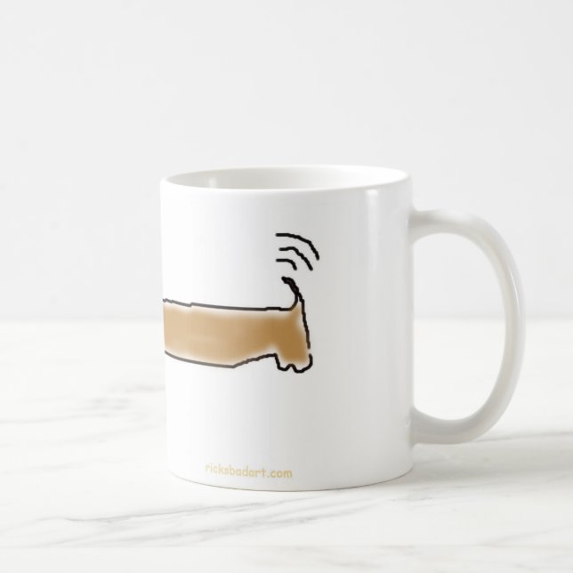 Mug Hot-dog avec le hot-dog (Droite)