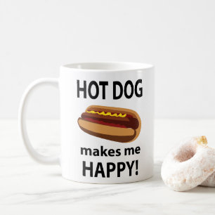 Mug Hot Dog Me Rend Heureux Hot Dog