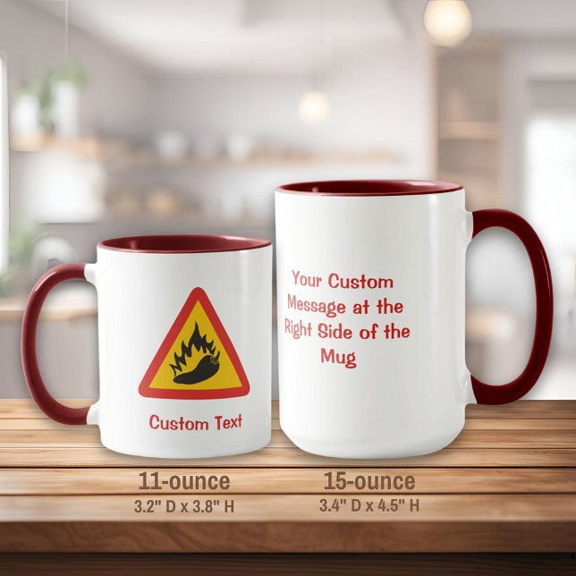 Mug Hot pepper danger (Créateur téléchargé)