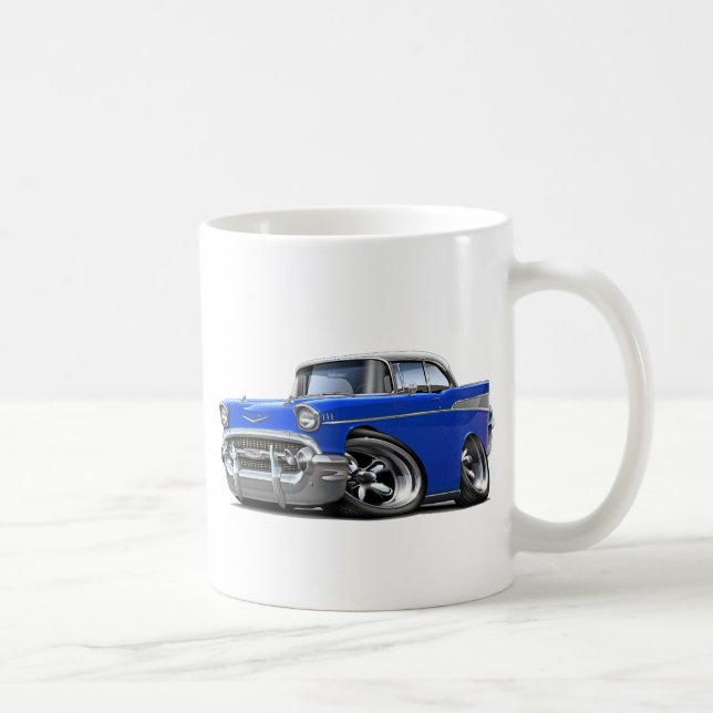 Mug Hot rod 1957 Bleu-Blanc de Chevy Belair (Droite)