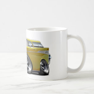 Mug Hot rod 1957 de jaune de nomade de Chevy