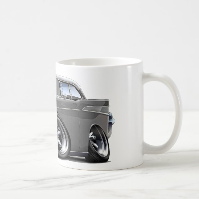 Mug Hot rod 1957 Gris-Blanc de Chevy Belair (Droite)