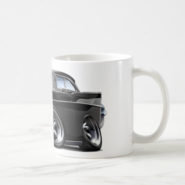 Mug Hot rod 1957 noir de Chevy Belair (Droite)