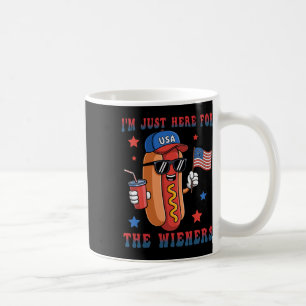 Mug Hotdog Je Suis Juste Ici Pour Les Saucisses 4 Juil