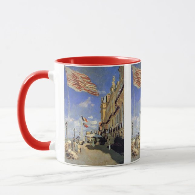 Mug Hôtel des Roches Noires, Trouville par Claude Mone (Gauche)