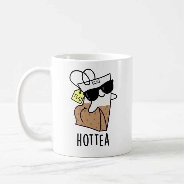 Mug Hottea Funny Hot Tea Pun (Gauche)