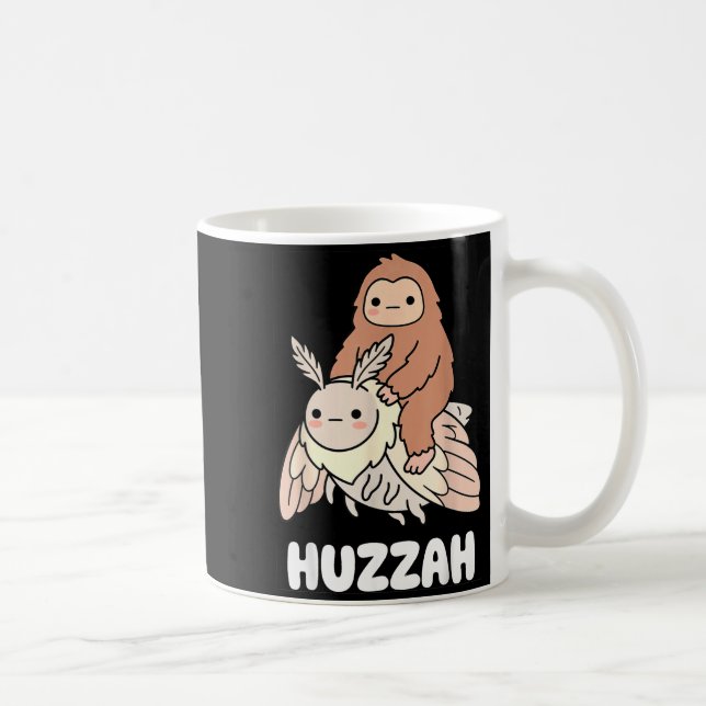 Mug Hourra bigfoot sasquatch mothman drôle cryptide (Droite)