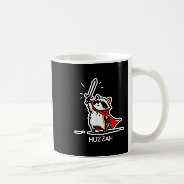 Mug Hourra Raton Chevalier Citation de Mème d'Épée Drô (Droite)