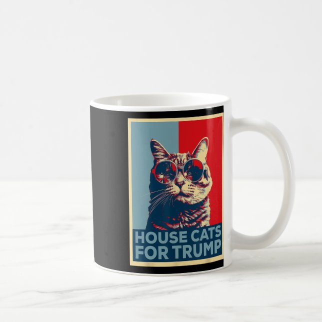 Mug House Cats For Trump 2024 (Droite)