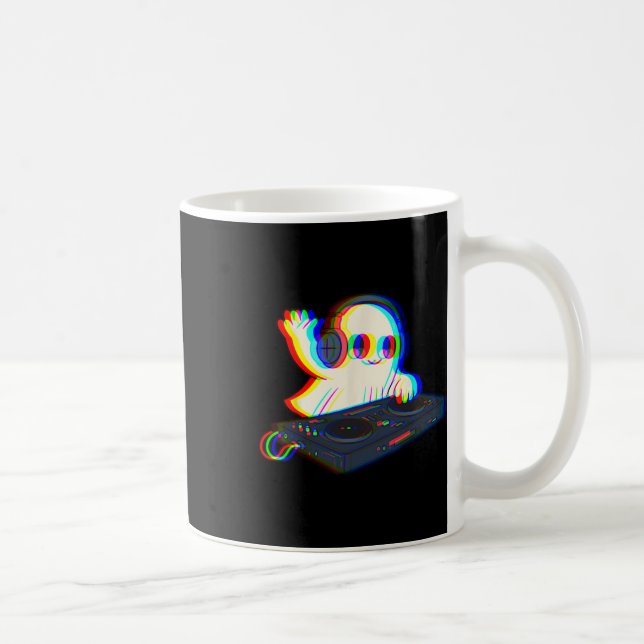 Mug House Music Ghost Dj Illusion Optique Edm Hallowee (Droite)