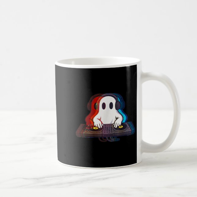 Mug House Music Ghost Illusion Optique Boo Edm Hallowe (Droite)