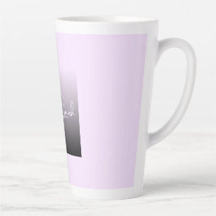 Mug House Of Lavish Latte Mug Lilac Noir Ombre