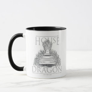 Mug HOUSE of the Dragon   Iron Throne Graphic
