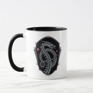 Mug HOUSE of the Dragon   Silver Dragon Crest